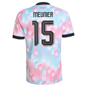 Maillot Extérieur Belgique 26 adidas avec flocage Meunier 15, vue 4