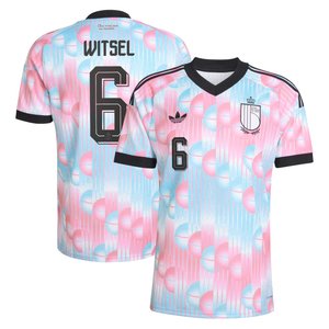 Maillot Extérieur Belgique 26 adidas avec flocage Witsel 6, vue 2