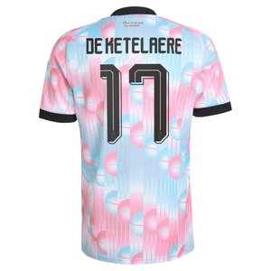 Maillot Extérieur Belgique 26 adidas avec flocage De Ketelaere 17, vue 4