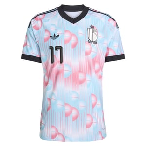 Maillot Extérieur Belgique 26 Authentique adidas avec flocage De Ketelaere 17, vue 3