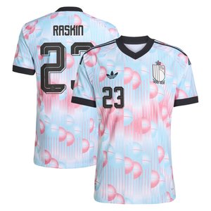 Maillot Extérieur Belgique 26 Authentique adidas avec flocage Raskin 23, vue 1