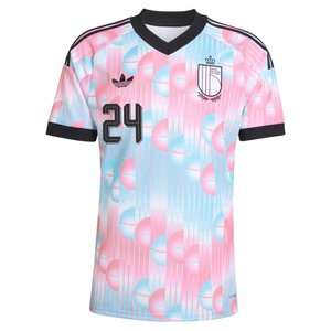 Maillot Extérieur Belgique 26 adidas avec flocage Onana 24, vue 3