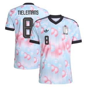 Maillot Extérieur Belgique 26 Authentique adidas avec flocage Tielemans 8, vue 2