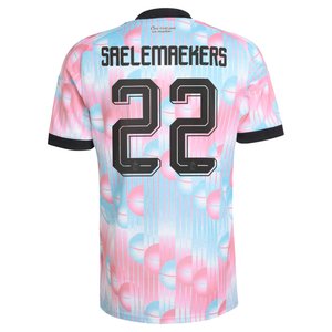 Maillot Extérieur Belgique 26 adidas avec flocage Saelemaekers 22, vue 4