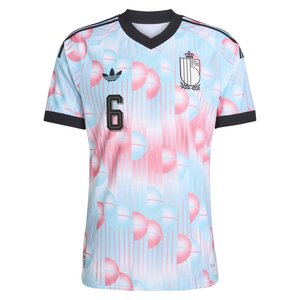 Maillot Extérieur Belgique 26 Authentique adidas avec flocage Witsel 6, vue 3