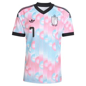 Maillot Extérieur Belgique 26 adidas avec flocage De Bruyne 7, vue 3