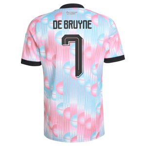 Maillot Extérieur Belgique 26 adidas avec flocage De Bruyne 7, vue 4