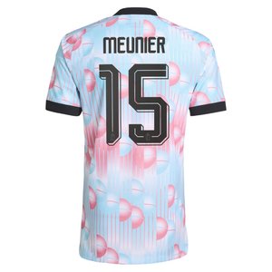 Maillot Extérieur Belgique 26 Authentique adidas avec flocage Meunier 15, vue 4
