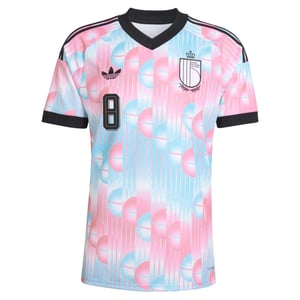 Maillot Extérieur Belgique 26 adidas avec flocage Tielemans 8, vue 3