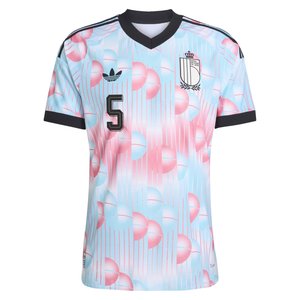 Maillot Extérieur Belgique 26 Authentique adidas avec flocage De Cuyper 5, vue 3