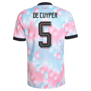 Maillot Extérieur Belgique 26 adidas avec flocage De Cuyper 5, vue 4