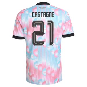 Maillot Extérieur Belgique 26 adidas avec flocage Castagne 21, vue 4