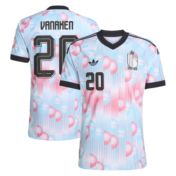 Maillot Extérieur Belgique 26 Authentique adidas avec flocage Vanaken 20