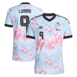 Maillot Extérieur Belgique 26 Authentique adidas avec flocage Lukaku 9, vue 2