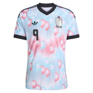 Maillot Extérieur Belgique 26 Authentique adidas avec flocage Lukaku 9, vue 3