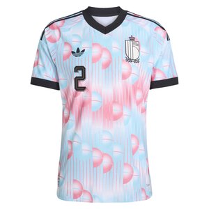 Maillot Extérieur Belgique 26 Authentique adidas avec flocage Debast 2, vue 3
