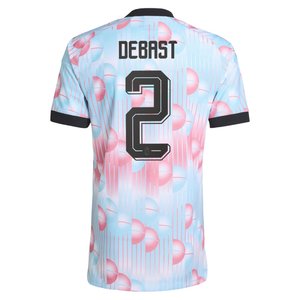 Maillot Extérieur Belgique 26 Authentique adidas avec flocage Debast 2, vue 4