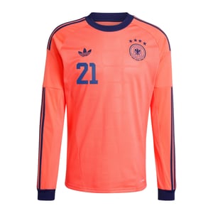 Maillot extérieur de gardien de but de l'équipe nationale d'Allemagne adidas 2026 - Manches longues avec flocage Nübel 21, vue 3
