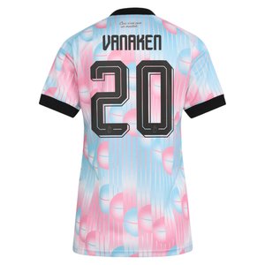 Maillot Extérieur Belgique adidas 26 - Femmes avec flocage Vanaken 20, vue 4
