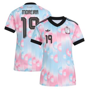 Maillot Extérieur Belgique adidas 26 - Femmes avec flocage Moreira 19, vue 2