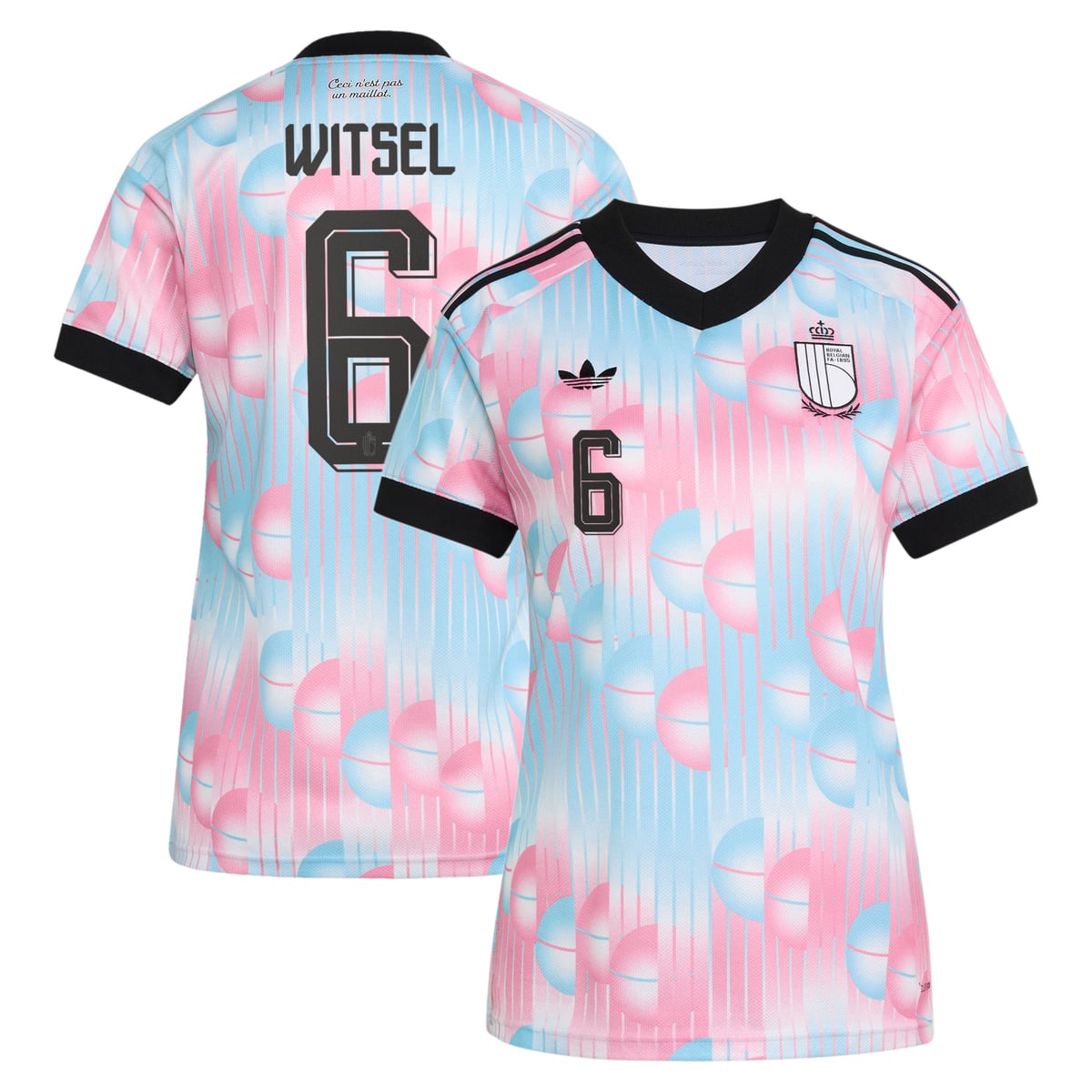 Maillot Extérieur Belgique adidas 26 - Femmes avec flocage Witsel 6