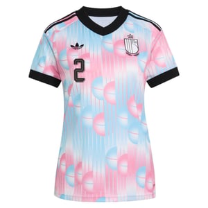 Maillot Extérieur Belgique adidas 26 - Femmes avec flocage Debast 2, vue 3