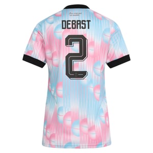 Maillot Extérieur Belgique adidas 26 - Femmes avec flocage Debast 2, vue 4