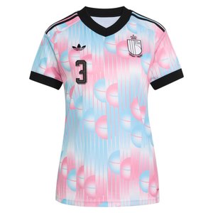 Maillot Extérieur Belgique adidas 26 - Femmes avec flocage Theate 3, vue 3