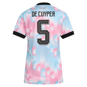 Maillot Extérieur Belgique adidas 26 - Femmes avec flocage De Cuyper 5, vue 4