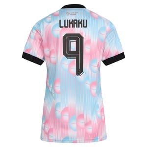 Maillot Extérieur Belgique adidas 26 - Femmes avec flocage Lukaku 9, vue 4