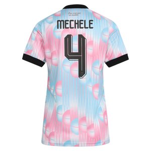 Maillot Extérieur Belgique adidas 26 - Femmes avec flocage Mechele  4, vue 4
