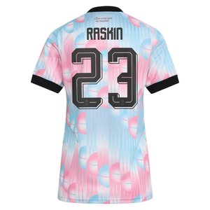 Maillot Extérieur Belgique adidas 26 - Femmes avec flocage Raskin 23, vue 4