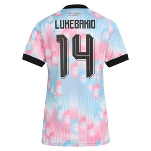 Maillot Extérieur Belgique adidas 26 - Femmes avec flocage Lukebakio 14, vue 4