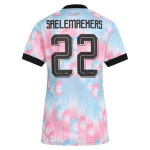 Maillot Extérieur Belgique adidas 26 - Femmes avec flocage Saelemaekers 22, vue 4