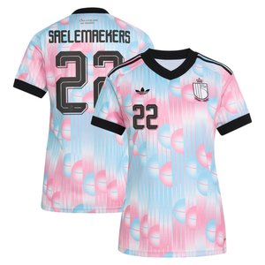 Maillot Extérieur Belgique adidas 26 - Femmes avec flocage Saelemaekers 22, vue 1