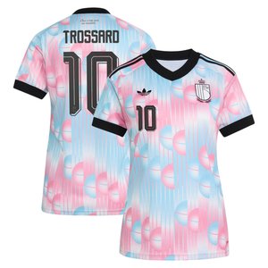 Maillot Extérieur Belgique adidas 26 - Femmes avec flocage Trossard 10, vue 2