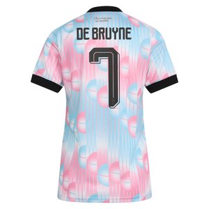 Maillot Extérieur Belgique adidas 26 - Femmes avec flocage De Bruyne 7, vue 4