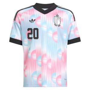 Maillot Extérieur Belgique adidas 26 - Enfant avec flocage Vanaken 20, vue 3