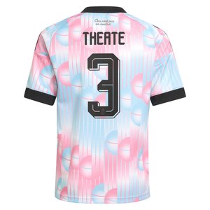 Maillot Extérieur Belgique adidas 26 - Enfant avec flocage Theate 3, vue 4