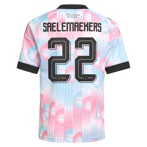 Maillot Extérieur Belgique adidas 26 - Enfant avec flocage Saelemaekers 22, vue 4