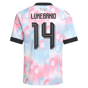 Maillot Extérieur Belgique adidas 26 - Enfant avec flocage Lukebakio 14, vue 4