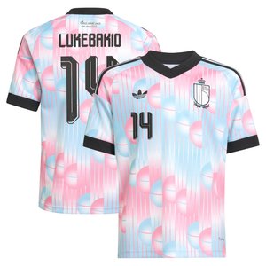 Maillot Extérieur Belgique adidas 26 - Enfant avec flocage Lukebakio 14, vue 1