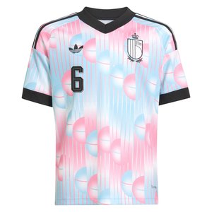 Maillot Extérieur Belgique adidas 26 - Enfant avec flocage Witsel 6, vue 3