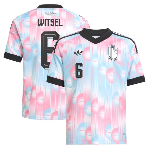 Maillot Extérieur Belgique adidas 26 - Enfant avec flocage Witsel 6