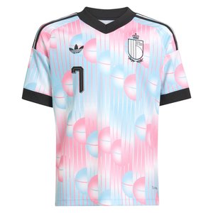 Maillot Extérieur Belgique adidas 26 - Enfant avec flocage De Bruyne 7, vue 3