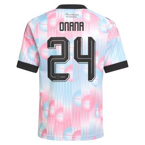 Maillot Extérieur Belgique adidas 26 - Enfant avec flocage Onana 24, vue 4