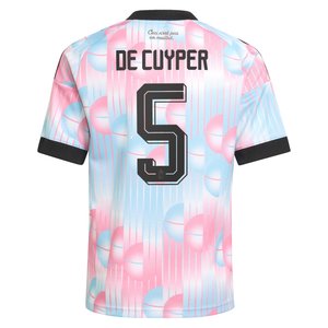 Maillot Extérieur Belgique adidas 26 - Enfant avec flocage De Cuyper 5, vue 4