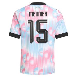Maillot Extérieur Belgique adidas 26 - Enfant avec flocage Meunier 15, vue 4