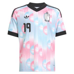 Maillot Extérieur Belgique adidas 26 - Enfant avec flocage Moreira 19, vue 3