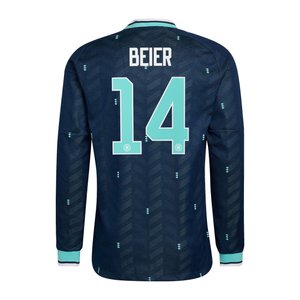 Maillot Extérieur Allemagne Authentic adidas 26 - Manches longues avec flocage Beier 14, vue 4